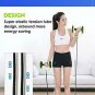 Lancoon Double AB Roller Exercise Equipment,Professional Wheel Roller Supports,A