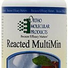 Ortho Molecular Reacted Multimin - 120 Capsules