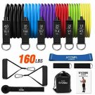 YUHENGLE Resistance Bands Set, Professional Exercise Tube Bands with Handles, St
