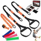 N/A Bodyweight Resistance Training Straps, Complete Home Gym Fitness Trainer kit