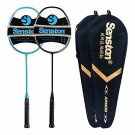 Senston N80-2 Pack Graphite High-Grade Badminton Racquet, Professional Carbon Fi