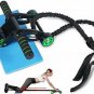 Joeoy Ab Roller for Abs Workout, 4 Wheels Foldable Ab Roller Wheel Exercise Equi