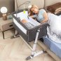 Bassinet for Baby,RONBEI Bassinet,Baby Bassinets Bedside Sleeper for Newborn/Inf