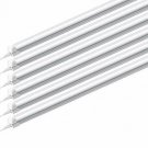 Barrina (Pack of 6) 8ft Led Tube Light Fixture, 44w, 4500lm, 6500K (Super Bright