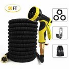Freehawk Garden Hose Expandable Water Hose with Solid Brass Fittings, 10 Mode Sp