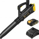 TECCPO Cordless Leaf Blower 20V, Turbine Fan, 85MPH 310CFM Air Volume, Dual Spee