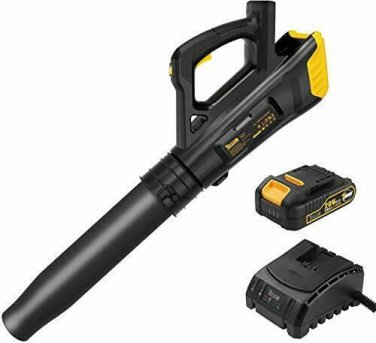 TECCPO Cordless Leaf Blower 20V, Turbine Fan, 85MPH 310CFM Air Volume, Dual Spee