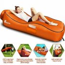 2020 Ergonomic Inflatable Lounger Beach Bed Camping Chair Air Sofa Couch Hammock