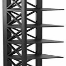Convenience Concepts Oxford 5 Tier Corner Bookcase, Black