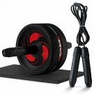 OGLAND HAI+Ab Roller Wheel for Abdominal Trainers Abs Workout Home Gym with Knee