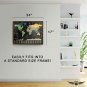 Scratch Map World Poster with USA Map | 24x17 | Custom Designed Scratch Map with
