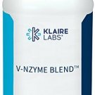Klaire Labs V-Nzyme Blend - Vegetarian Digestive Enzymes to Support Carbohydrate