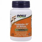 NOW Supplements, Probiotic-10, 50 Billion, with 10 Probiotic Strains, Strain Ver