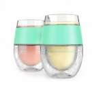 HOST Wine Freeze Cooling Cup, Double Wall Insulated Freezable Drink Chilling Tum