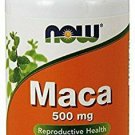 NOW Foods Maca 500 mg - 100 Veg Capsules Pack of 3