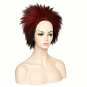 ColorGround Short Black and Red Cosplay Wig