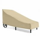 SunPatio Outdoor Chaise Lounge Cover, Waterproof Patio Furniture Lounge Chair Co