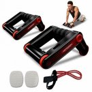 HARISON AB Roller Wheel Push up Bars Core Strength Abdominal Trainers with Knee