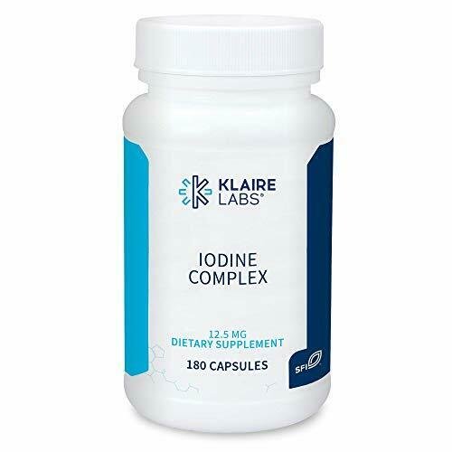 Klaire Labs Iodine Complex 12.5 Milligrams High Potency Iodine