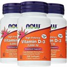 Vitamin D-3 2000 IU - 240 Softgels (Pack of 3)