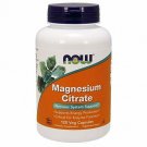 NOW Supplements, Magnesium Citrate, Enzyme Function, Nervous System Support, 120
