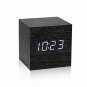MICARSKY Digital Alarm Clock for Bedrooms/Bedside/Desk,7 Levels Brightness,Woode
