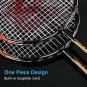 Fostoy Badminton Racquet Badminton Racket Set-Professional Carbon Fiber Badminto