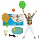 Tennis Training Equipment - Tennis Training Kit for Kids, Plastic Badminton Tenn