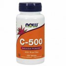 NOW Supplements, Vitamin C-500 with Rose Hips, Antioxidant Protection*, 100 Tabl
