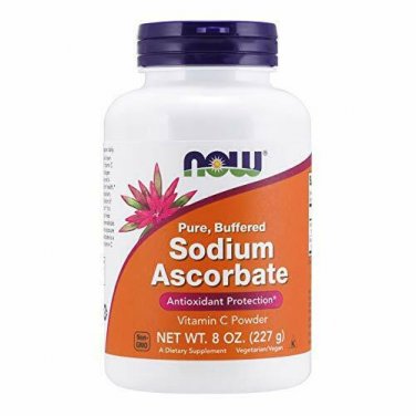 NOW Supplements, Sodium Ascorbate Powder, Buffered, Antioxidant Protection*, 8-O