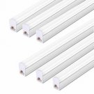 (Pack of 6) LELEJU LED Under Cabinet Lights, 2ft, 1100lm, 6000K, 10W, Led Shop L