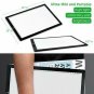 A4 LED Tracing Light Box,Hansang Ultra-Thin Drawing Light Table Portable Light B