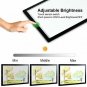 A4 LED Tracing Light Box,Hansang Ultra-Thin Drawing Light Table Portable Light B