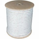 Poly Dacron Rope (1 1/2 Inch, 25 Feet) Twisted 3 Strand Line - Marine, Commercia