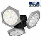 [2020 Upgraded] LED Garage Lights, YUNLIGHTS 90W 11000 Lumens Garage Lights, Def
