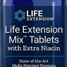 Life Extension Mix (Multi-Vitamin) with Extra Niacin, 240 Tablets