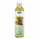 NOW Solutions, Organic Sweet Almond Oil, 100% Pure Moisturizing Oil, Promotes He