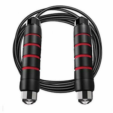 MCIGICM Skipping Rope Speed Skipping Adjustable: Jump Rope Tangle-Free with Ball