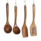 Wooden Cooking Utensils Kitchen Utensil, NAYAHOSE Natural Take Wood Kitchen Uten