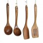 Wooden Cooking Utensils Kitchen Utensil, NAYAHOSE Natural Take Wood Kitchen Uten