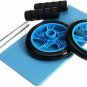 EPROSMIN Ab Wheel Workout Gear Ab Roller - 3 in 1 Fitness Equipment Set Ab Rolle