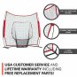Rukket 7x7 Baseball & Softball Net, Practice Hitting, Pitching, Batting and Catc