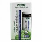 Now Foods Essential oils, peppermint roll-on, energizing blend, steam distilled,