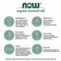 Now Foods Essential oils, peppermint roll-on, energizing blend, steam distilled,