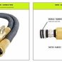 Hydset: Expandable 50 ft Hose Plus 360&Acirc;&deg; Sprinkler for Ultimate Garden Irrigation