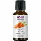 NOW Essential Oils, Carrot Seed Oil, Grounding Aromatherapy Scent, Steam Distill