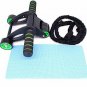 SHSYCER Foldable Ab Roller for Abs Workout,4 Wheels for Beginners,Ab Roller Whee