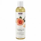 NOW Solutions, Tranquil Rose Massage Oil, Body Moisturizer for Dry Sensitive Ski