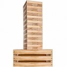 Splinter Woodworking Co Giant Tower Game | 60 Large Blocks | Storage Crate / Out