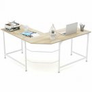 Elephance 59" Large L Shaped Desk Corner Computer Desk Gaming Table Workstation